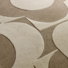 Prism Flower Mushroom Ecru 158009 rug by Orla Kiely