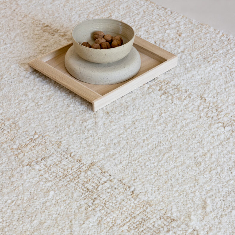 Craft Fundament Wool White 149309 rug by Brink
