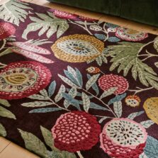 Jackfruit Cherry Alabaster 148705 rug by Sanderson