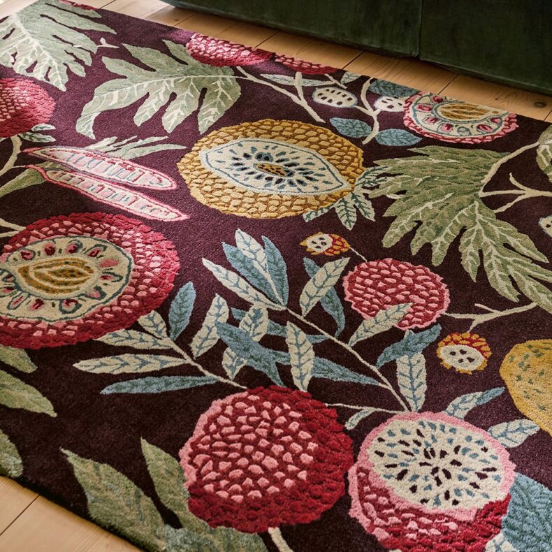Jackfruit Cherry Alabaster 148705 rug by Sanderson