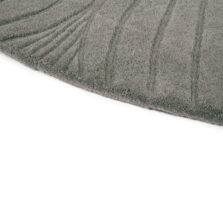 Folia Grey Round 38305 rug by Wedgwood