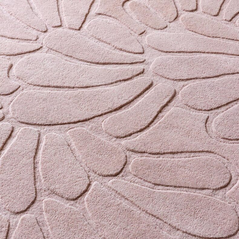 Coleby Petals Chalk Pink 78802 rug by Laura Ashley