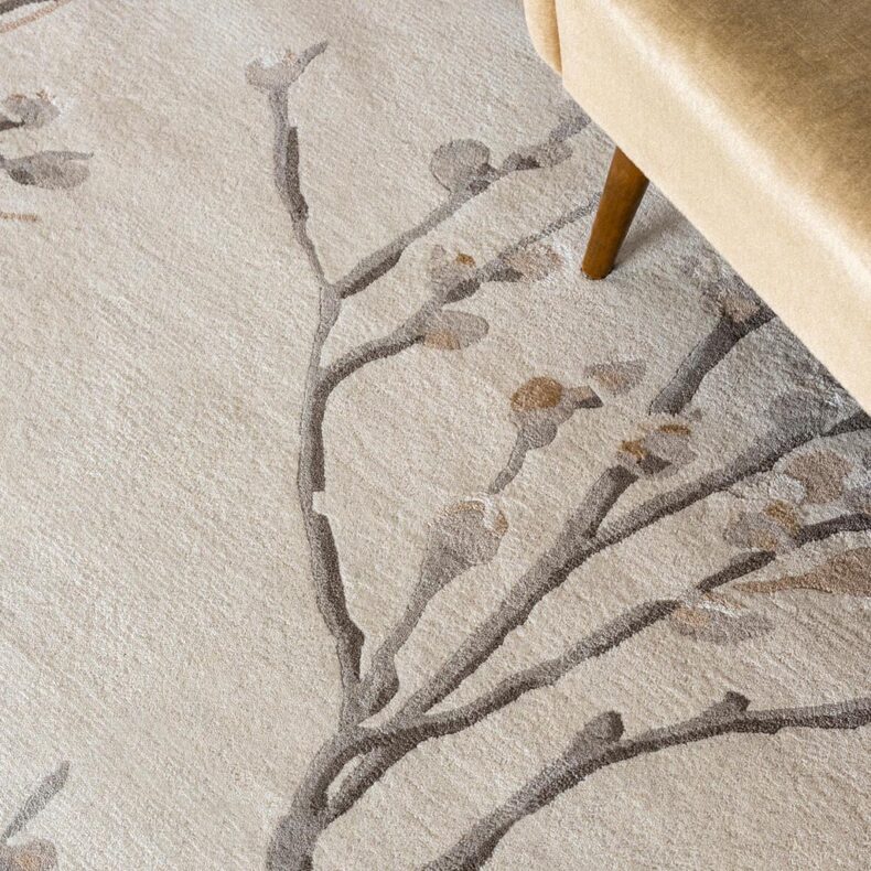 Pussy Willow Dove Grey 79804 rug by Laura Ashley