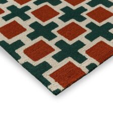 Hatch Rust 124903 rug by Scion