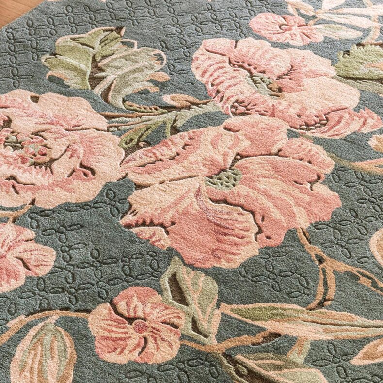 Aylworth Trail Fern Green 78607 rug by Laura Ashley
