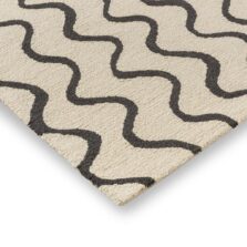 Ribbon Charcoal 124305 rug by Scion