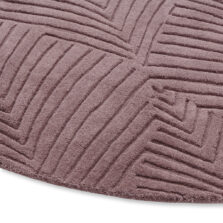 Folia Mink Round 38902 rug by Wedgwood