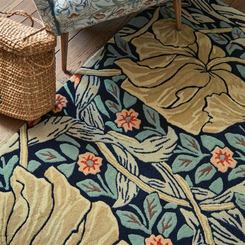 Pimpernel Indigo 28818 rug by Morris