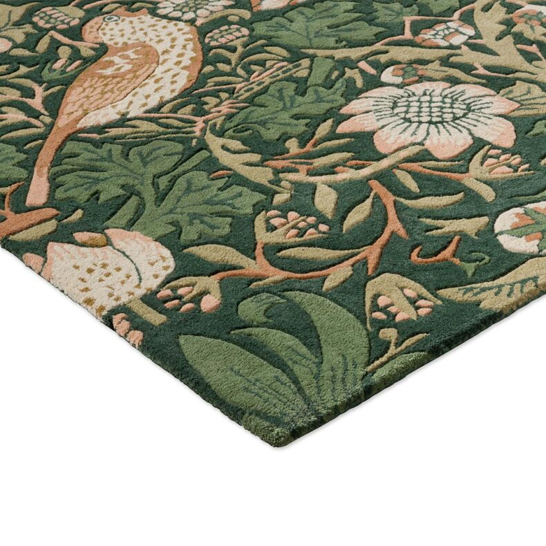 Strawberry Thief Forest 27707 rug by Morris