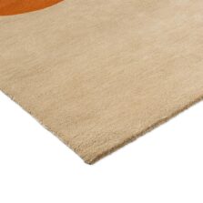 Flower Placement Pumpkin Ecru 158203 rug by Orla Kiely