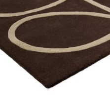 Giant Linear Stem Walnut 59401 rug by Orla Kiely
