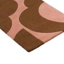 Prism Flower Pink Terracotta 158002 rug by Orla Kiely
