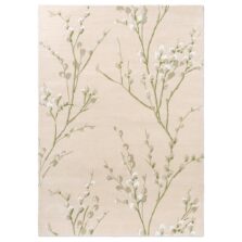 Pussy Willow Hedgerow Green 79807 rug by Laura Ashley
