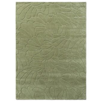Coleby Petals Hedgerow Green 78807 rug by Laura Ashley
