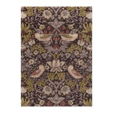 Strawberry Thief Grape 27705 rug by Morris