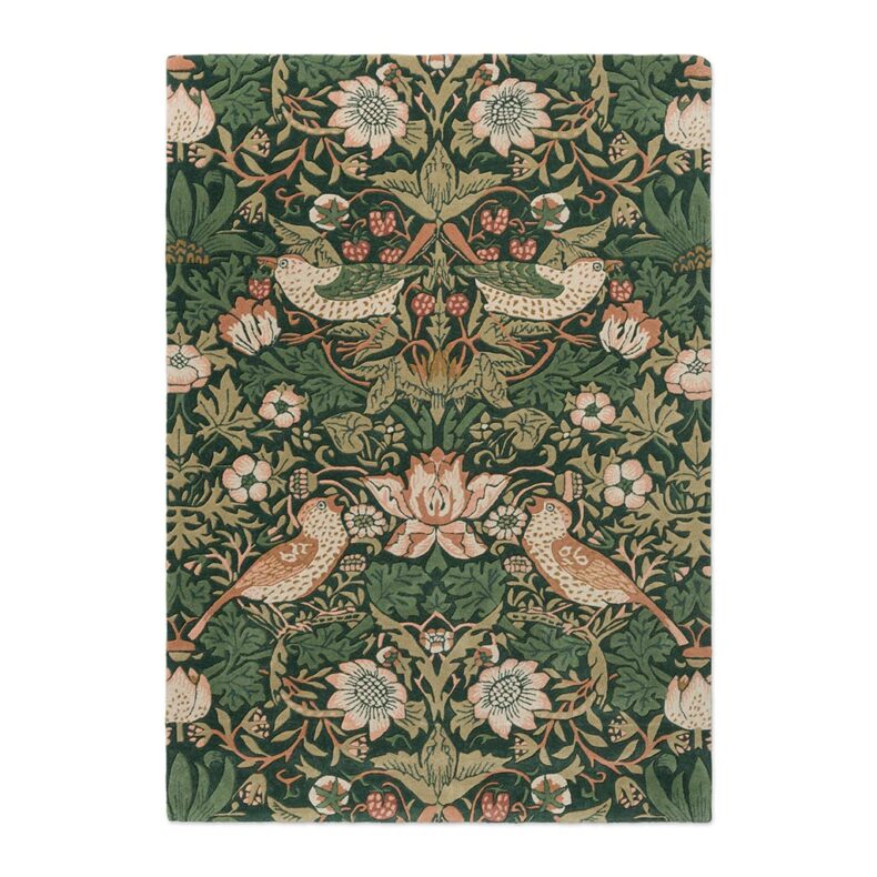Strawberry Thief Forest 27707 rug by Morris