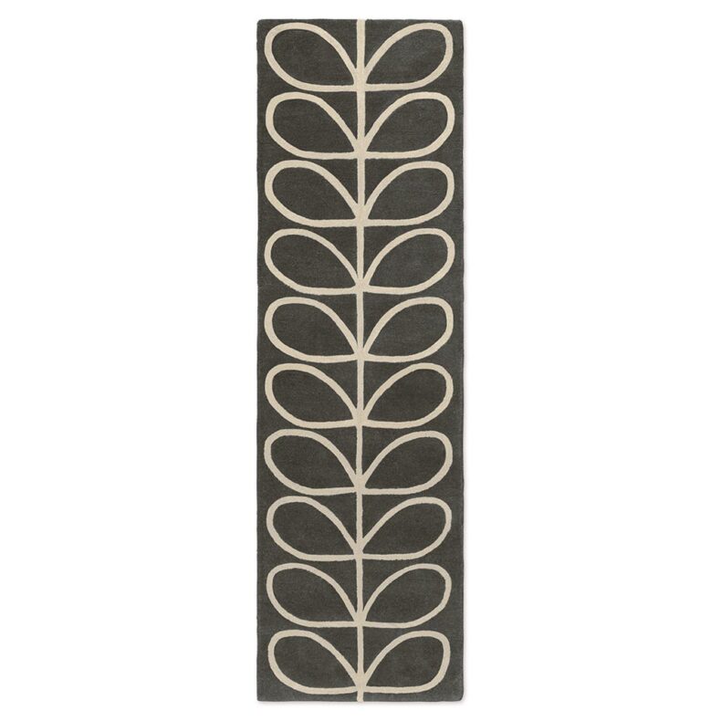 Linear Stem Slate Runner 60505 rug by Orla Kiely