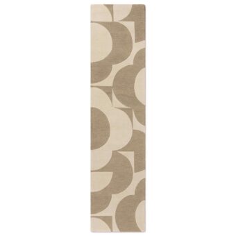 Prism Flower Mushroom Ecru 158009 rug by Orla Kiely