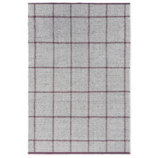 Craft Matter Check Ash Stone Red 49100 rug by Brink