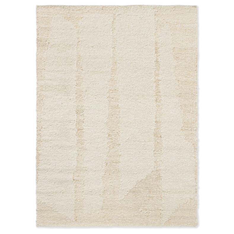 Craft Fundament Wool White 149309 rug by Brink
