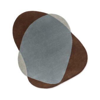 Element Chad Brown Blue 87705 rug by Brink