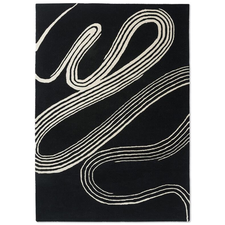 Decor Flow Caviar 91305 rug by Brink
