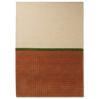 Decor Rhythm Tangerine 98003 rug by Brink 