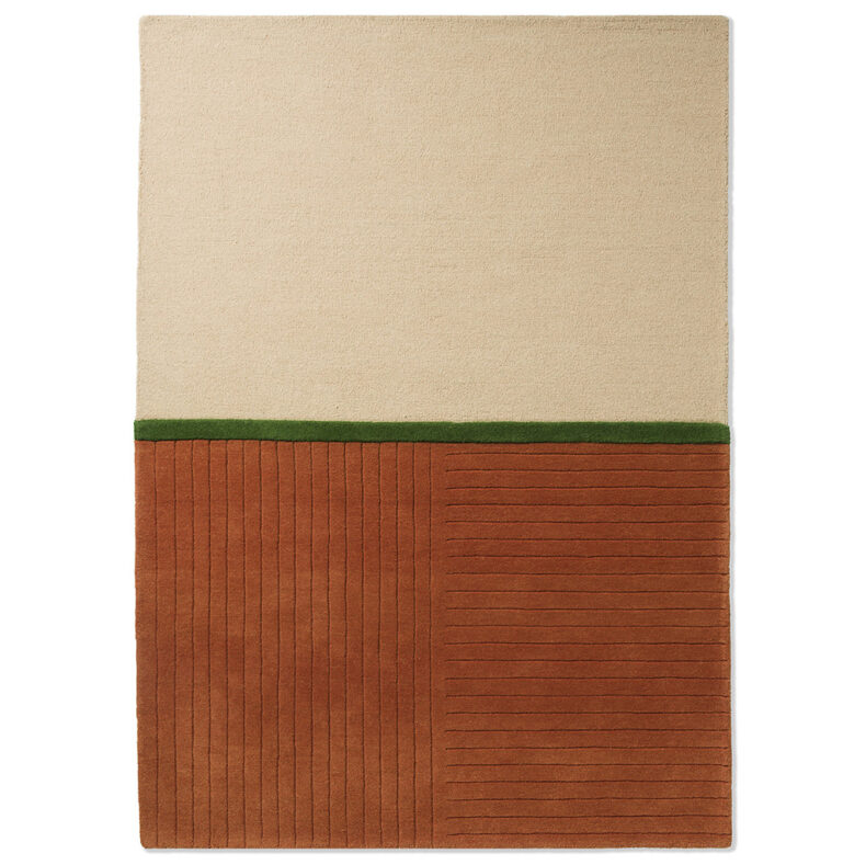 Decor Rhythm Tangerine 98003 rug by Brink