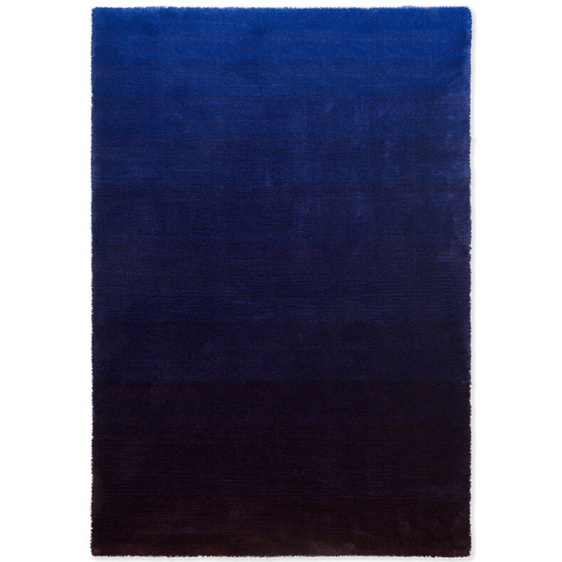 Shade Low Electric Blue Aubergine 10118 rug by Brink