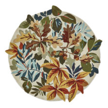 Robin's Wood Russet Brown 146501 rug by Sanderson