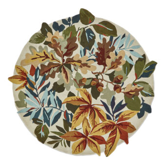 Robin's Wood Russet Brown 146501 rug by Sanderson