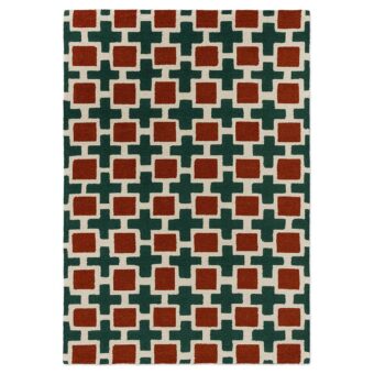 Hatch Rust 124903 rug by Scion