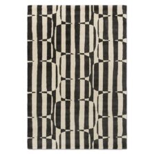 Lohko Stripe Charcoal 123105 rug by Scion