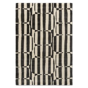 Lohko Stripe Charcoal 123105 rug by Scion