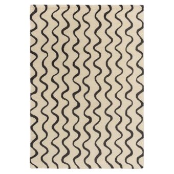 Ribbon Charcoal 124305 rug by Scion