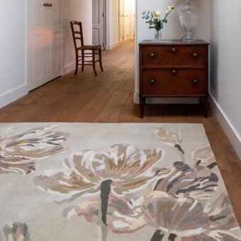 Gosford Natural Sage Green 81307 rug by Laura Ashley