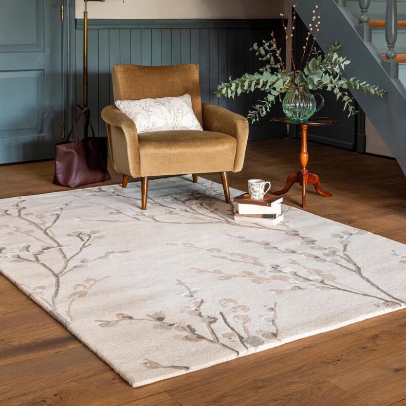Pussy Willow Dove Grey 79804 rug by Laura Ashley