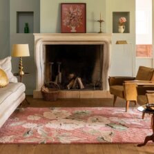 Aylworth Trail Terracotta Orange 78603 rug by Laura Ashley
