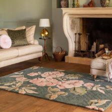 Aylworth Trail Fern Green 78607 rug by Laura Ashley