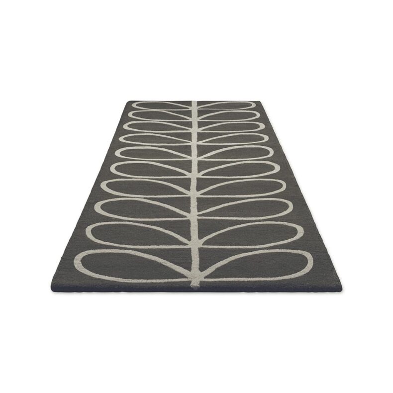 Linear Stem Slate Runner 60505 rug by Orla Kiely