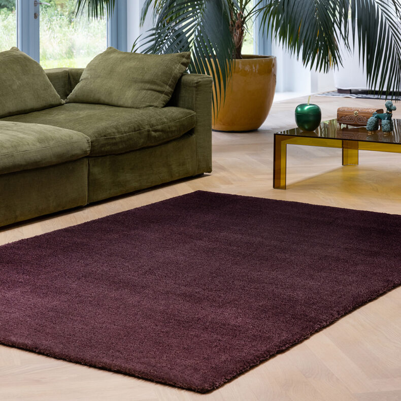 Shade Low Plum Fig 10100 rug by Brink