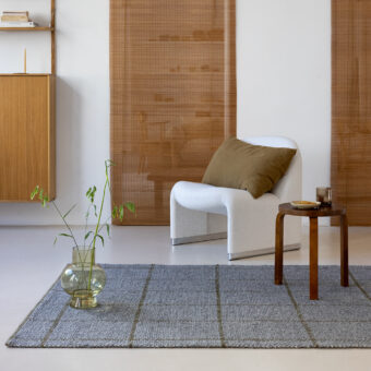 Craft Matter Check Slate Olive 49104 rug by Brink