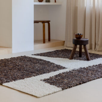 Craft Fundament Chocolate Cream 149305 rug by Brink