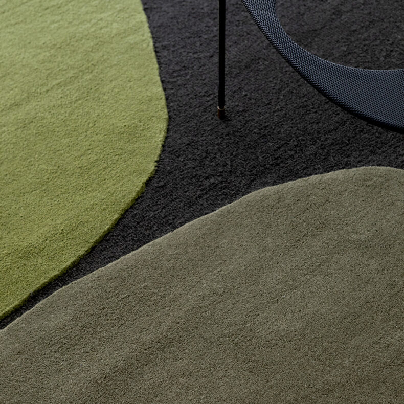 Decor Plateau Moss 91907 rug by Brink