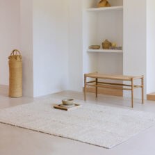 Craft Fundament Wool White 149309 rug by Brink