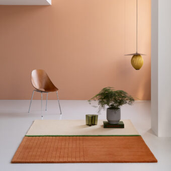 Decor Rhythm Tangerine 98003 rug by Brink