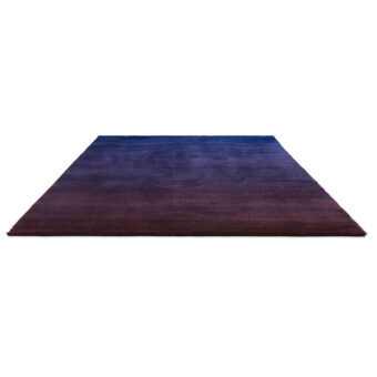 Shade Low Electric Blue Aubergine 10118 rug by Brink