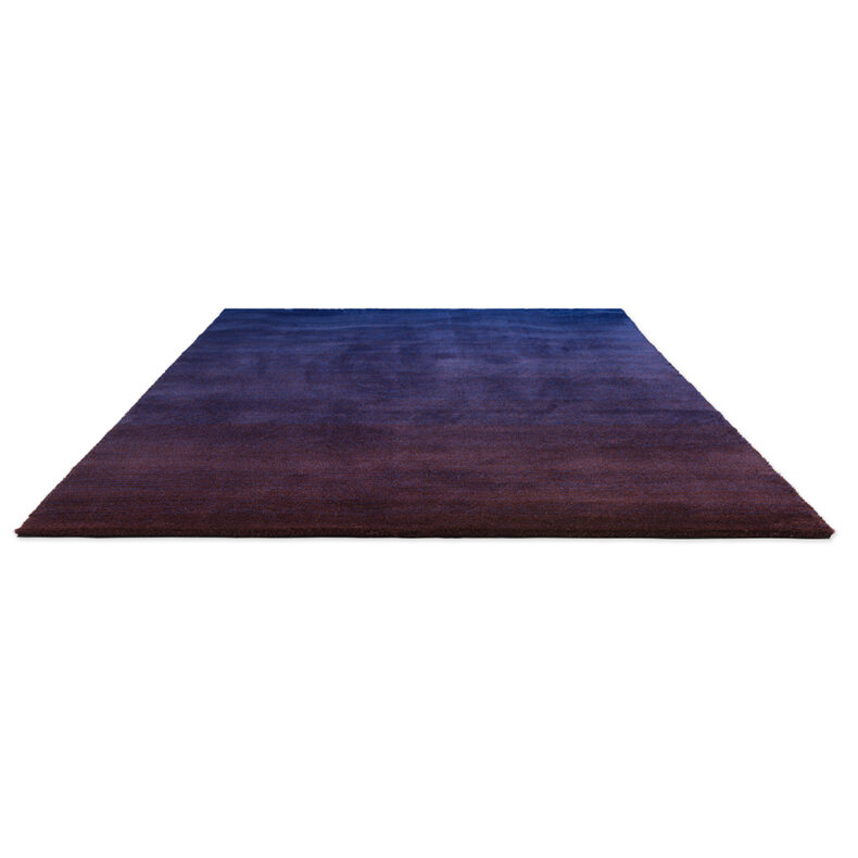Shade Low Electric Blue Aubergine 10118 rug by Brink