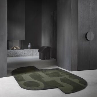 Mural Form Forest 121107 rug by Brink
