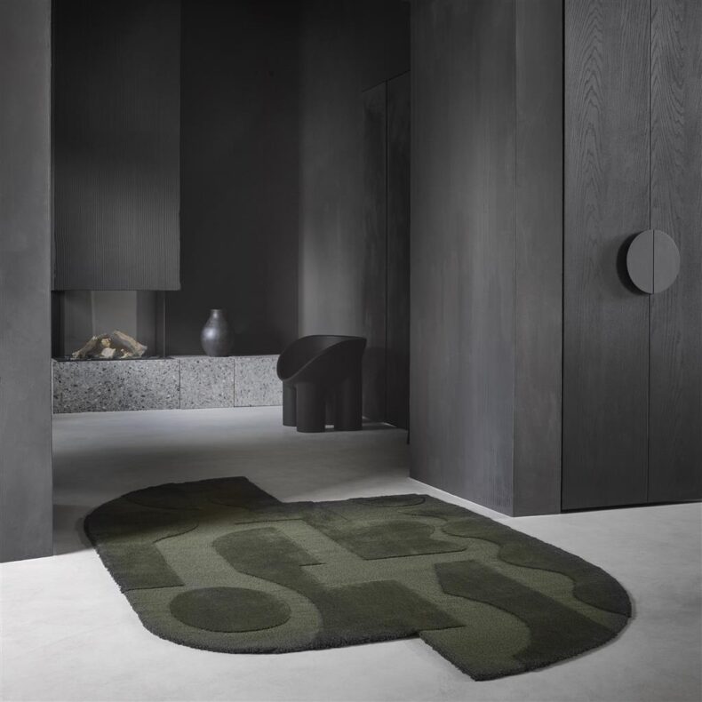 Mural Form Forest 121107 rug by Brink